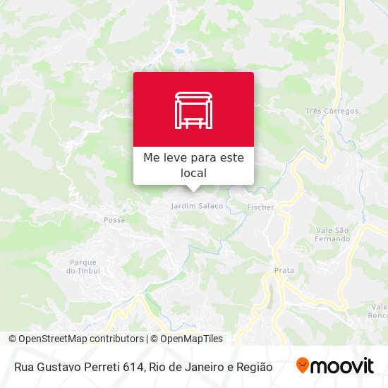 Rua Gustavo Perreti 614 mapa