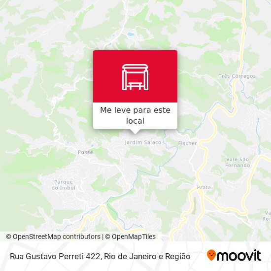 Rua Gustavo Perreti 422 mapa