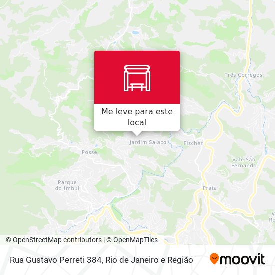 Rua Gustavo Perreti 384 mapa