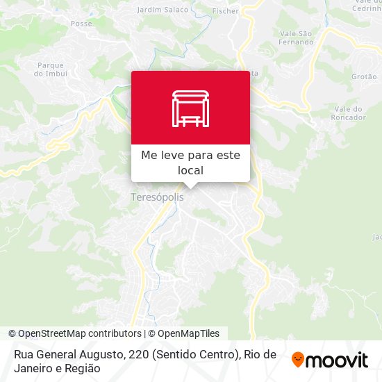 Rua General Augusto, 220 (Sentido Centro) mapa