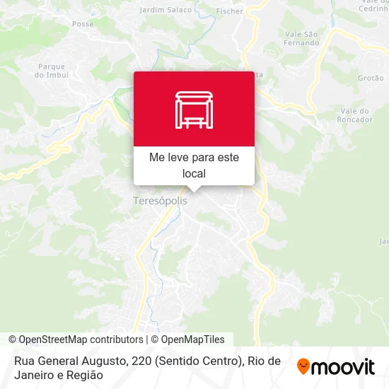 Rua General Augusto, 220 (Sentido Centro) mapa