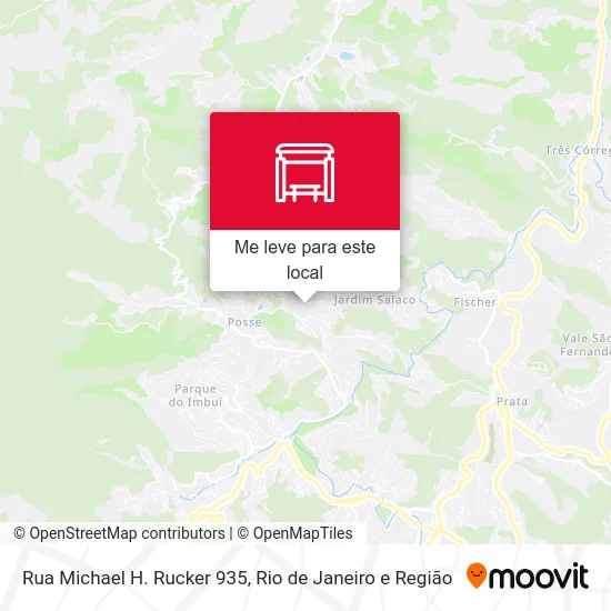 Rua Michael H. Rucker 935 mapa
