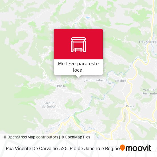Rua Vicente De Carvalho 525 mapa