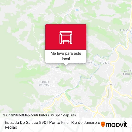 Estrada Do Salaco 890 | Ponto Final mapa