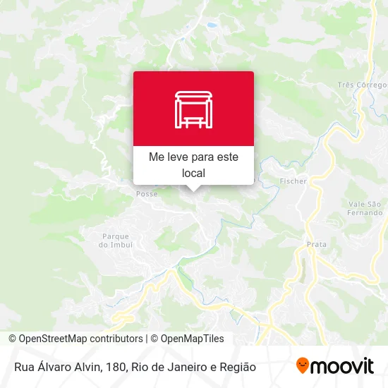 Rua Álvaro Alvin, 180 mapa