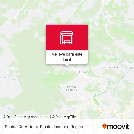 Subida Do Arrieiro mapa