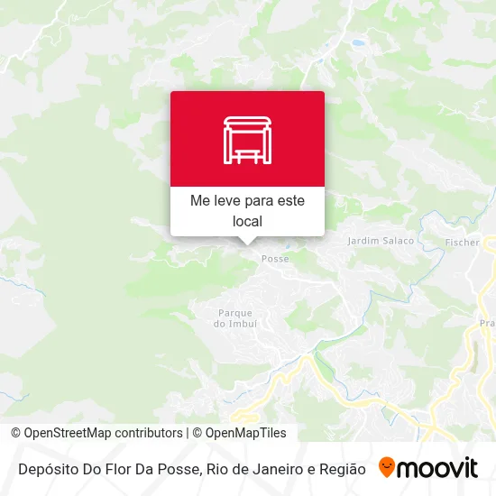 Depósito Do Flor Da Posse mapa