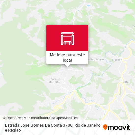 Estrada José Gomes Da Costa 3700 mapa