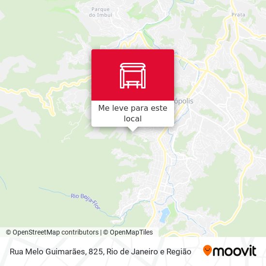 Rua Melo Guimarães, 825 mapa
