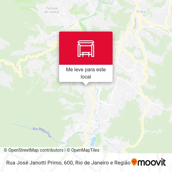 Rua José Janotti Primo, 600 mapa