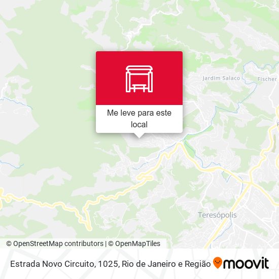 Estrada Novo Circuito, 1025 mapa