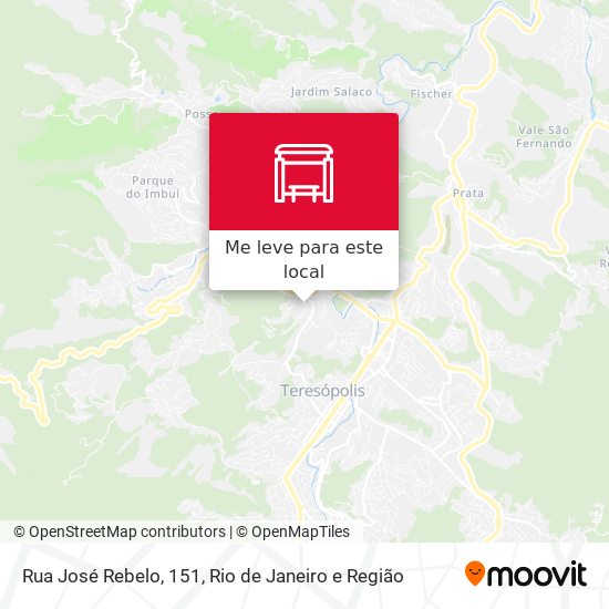 Rua José Rebelo, 151 mapa