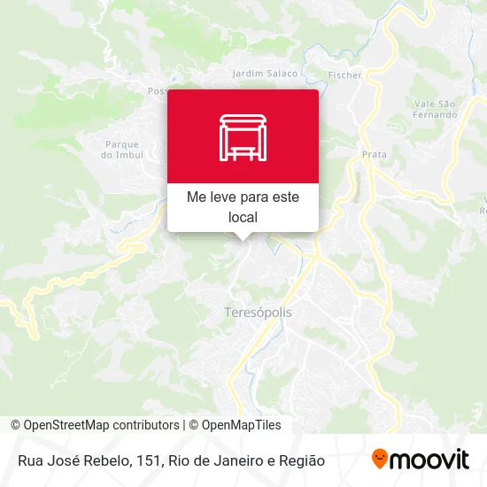 Rua José Rebelo, 151 mapa