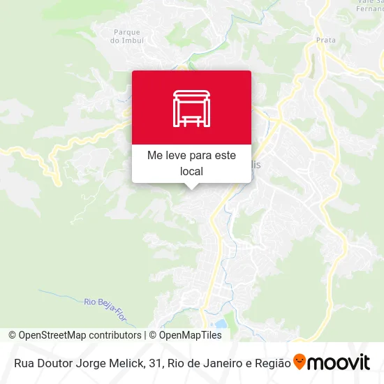 Rua Doutor Jorge Melick, 31 mapa