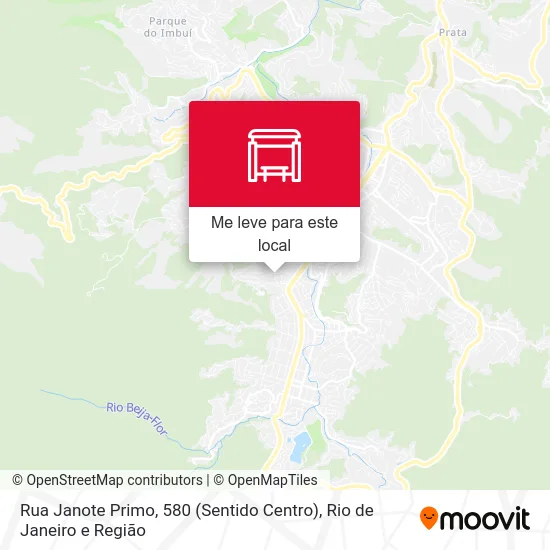 Rua Janote Primo, 580 (Sentido Centro) mapa