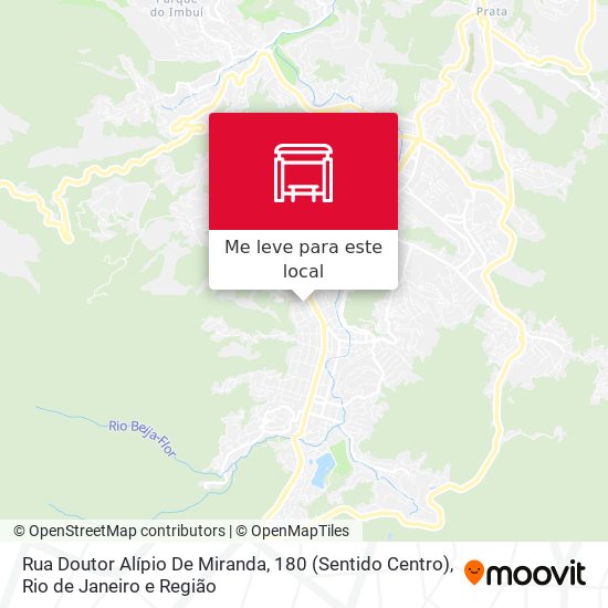 Rua Doutor Alípio De Miranda, 180 (Sentido Centro) mapa