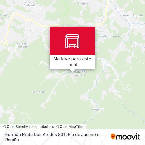 Estrada Prata Dos Aredes 801 mapa