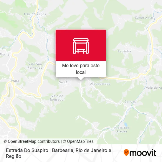 Estrada Do Suspiro | Barbearia mapa