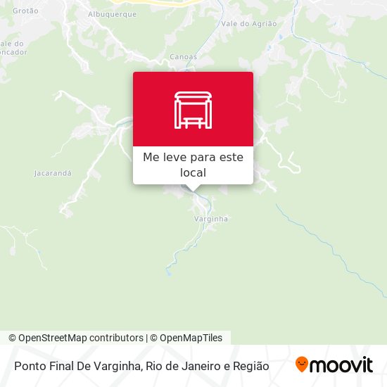 Ponto Final De Varginha mapa