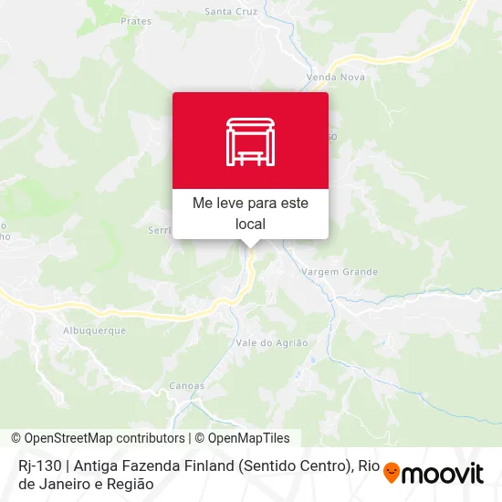 Rj-130 | Antiga Fazenda Finland (Sentido Centro) mapa