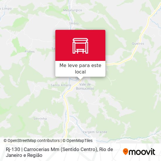Rj-130 | Carrocerias Mm (Sentido Centro) mapa