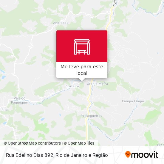 Rua Edelino Dias 892 mapa