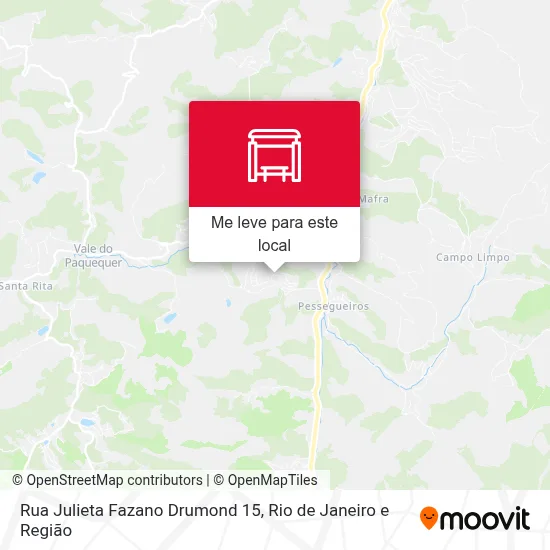Rua Julieta Fazano Drumond 15 mapa