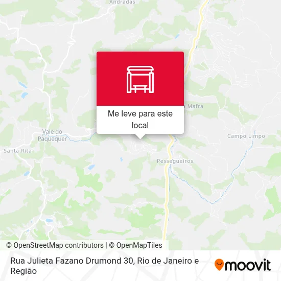 Rua Julieta Fazano Drumond 30 mapa
