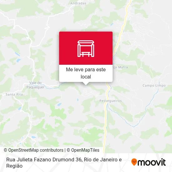 Rua Julieta Fazano Drumond 36 mapa