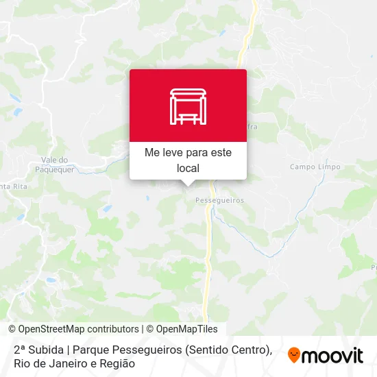 2ª Subida | Parque Pessegueiros (Sentido Centro) mapa