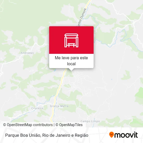 Parque Boa União mapa