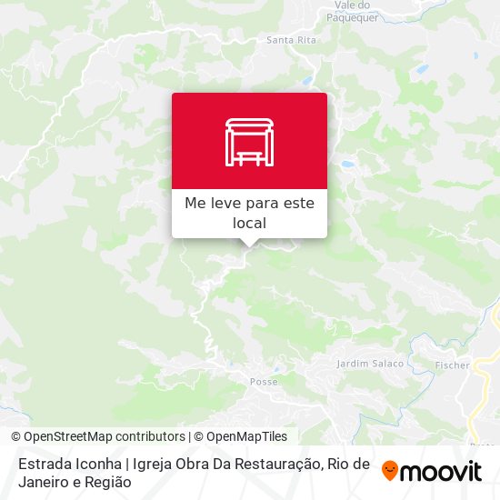Estrada Iconha | Igreja Obra Da Restauração mapa