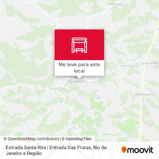 Estrada Santa Rita | Entrada Das Frutas mapa