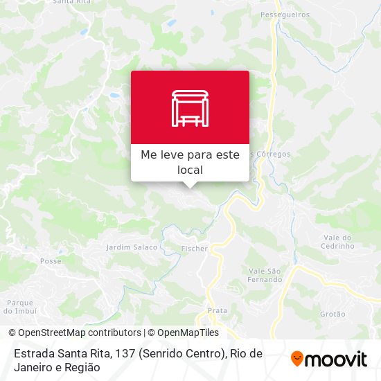 Estrada Santa Rita, 137 (Senrido Centro) mapa