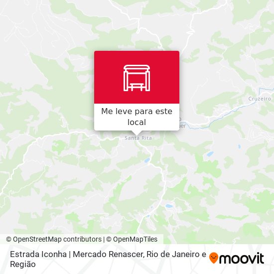 Estrada Iconha | Mercado Renascer mapa