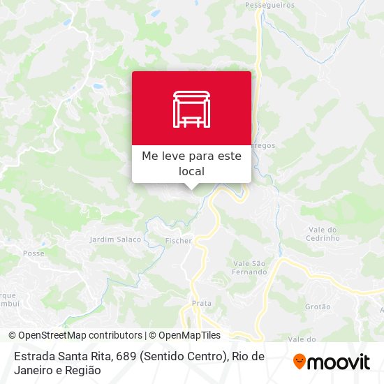 Estrada Santa Rita, 689 (Sentido Centro) mapa