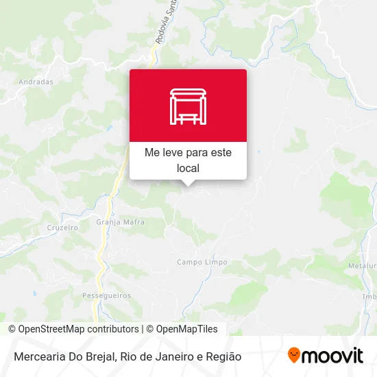 Mercearia Do Brejal mapa