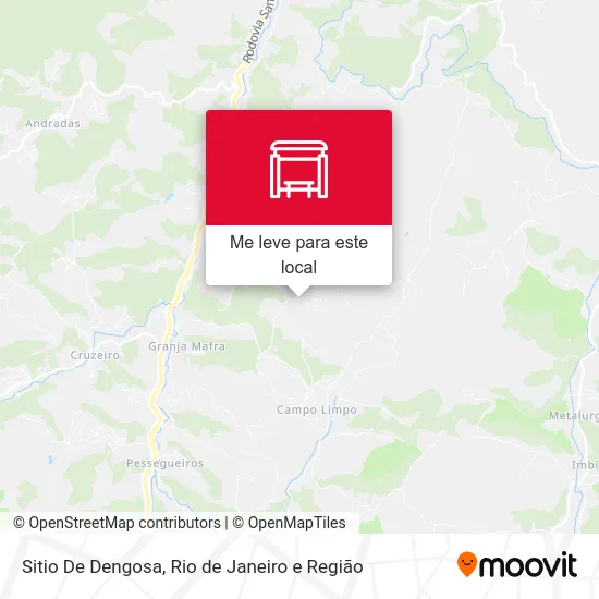 Sitio De Dengosa mapa