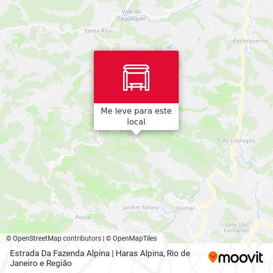 Estrada Da Fazenda Alpina | Haras Alpina mapa