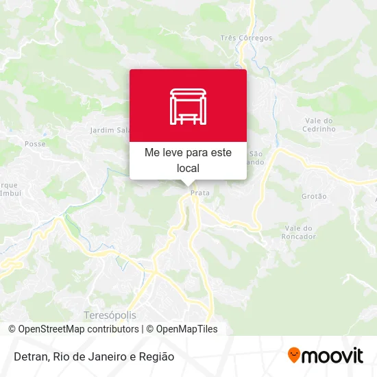 Detran mapa