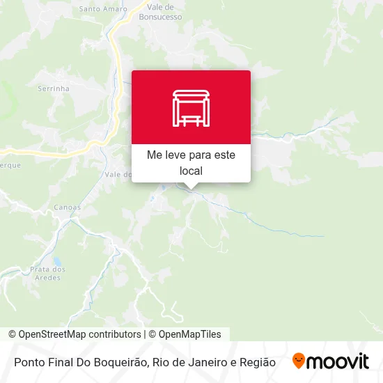 Ponto Final Do Boqueirão mapa