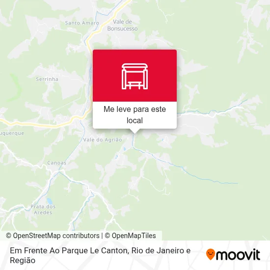Em Frente Ao Parque Le Canton mapa