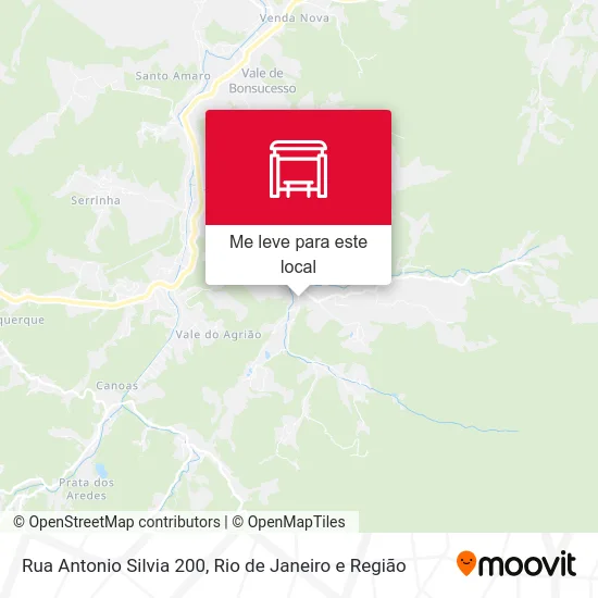 Rua Antonio Silvia 200 mapa