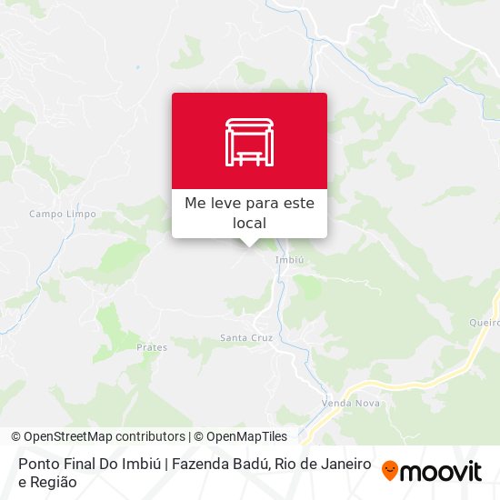 Ponto Final Do Imbiú | Fazenda Badú mapa