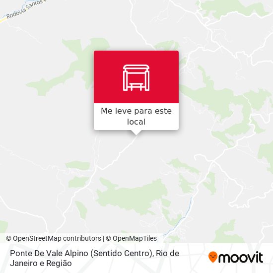 Ponte De Vale Alpino (Sentido Centro) mapa
