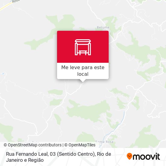 Rua Fernando Leal, 03 (Sentido Centro) mapa