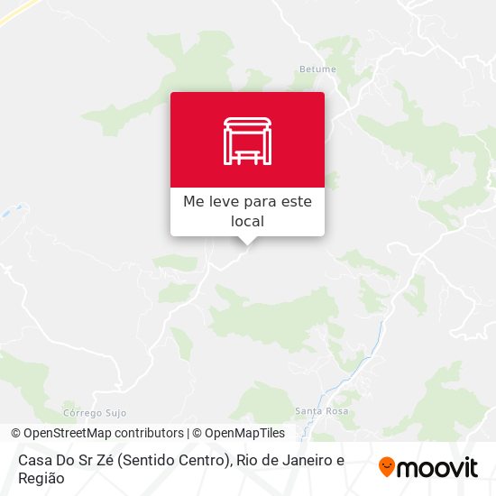 Casa Do Sr Zé (Sentido Centro) mapa