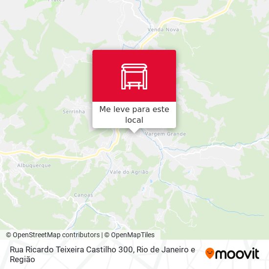 Rua Ricardo Teixeira Castilho 300 mapa