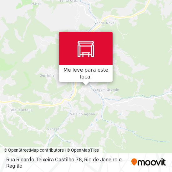Rua Ricardo Teixeira Castilho 78 mapa