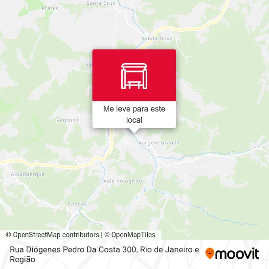 Rua Diógenes Pedro Da Costa 300 mapa